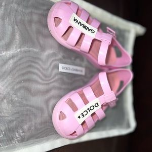 Light pink size 9k dolce&Gabbana jellies .